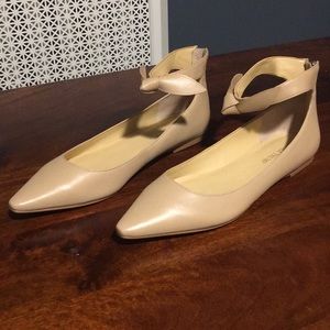 Ivanka Trunk anklet ballet flats